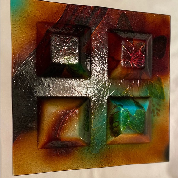 Gorgeous Desti Design Glass Divided Serving Dish - Picture 6 of 6